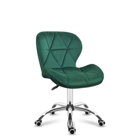 Krzesło obrotowe welurowe Future 3.0 Green Velur