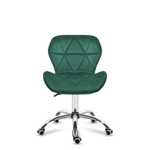 Krzesło obrotowe welurowe Future 3.0 Green Velur