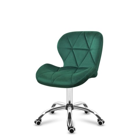 Krzesło obrotowe welurowe Future 3.0 Green Velur
