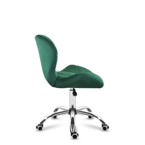 Krzesło obrotowe welurowe Future 3.0 Green Velur