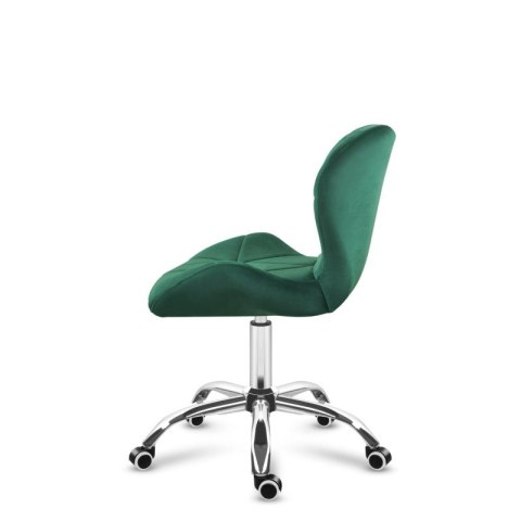 Krzesło obrotowe welurowe Future 3.0 Green Velur
