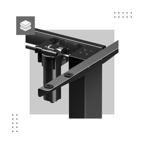 Stelaż elektryczny Xeno 4.1 Black