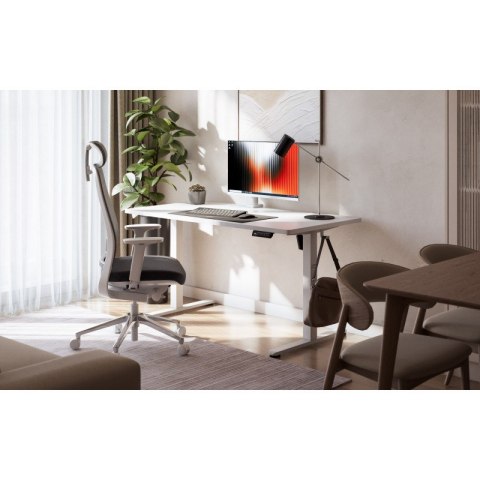 Biurko elektryczne Leader 7.3 White 140 cm
