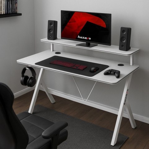 Biurko gamingowe Hero 1.9 White 120 cm