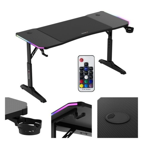 Biurko gamingowe Hero 3.6 RGB Black