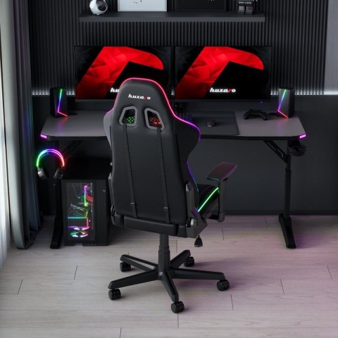 Biurko gamingowe Hero 4.6 RGB Black 160 cm