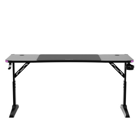 Biurko gamingowe Hero 4.6 RGB Black 160 cm