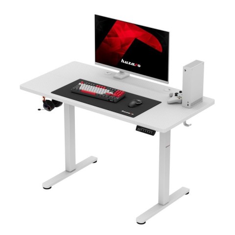 Biurko gamingowe elektryczne Hero 8.1 White