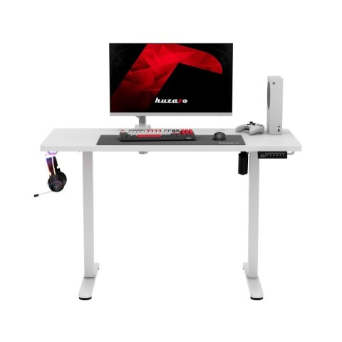 Biurko gamingowe elektryczne Hero 8.1 White