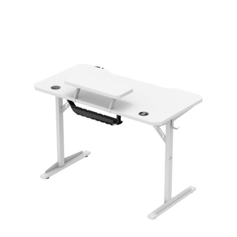 Biurko komputerowe z półką Leader 5.1 White 115 cm