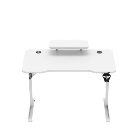Biurko komputerowe z półką Leader 5.1 White 115 cm