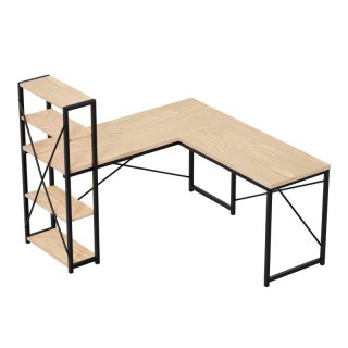 Biurko narożne z półkami Leader 5.9 Oak 145 cm