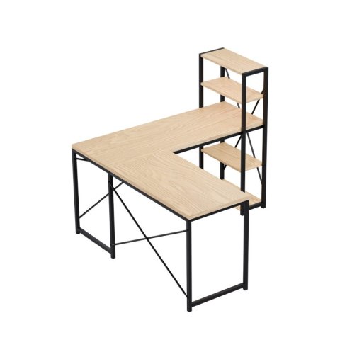 Biurko narożne z półkami Leader 5.9 Oak 145 cm