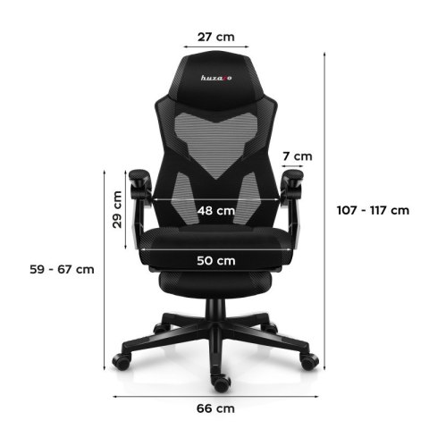 Fotel gamingowy Combat 3.1 Carbon