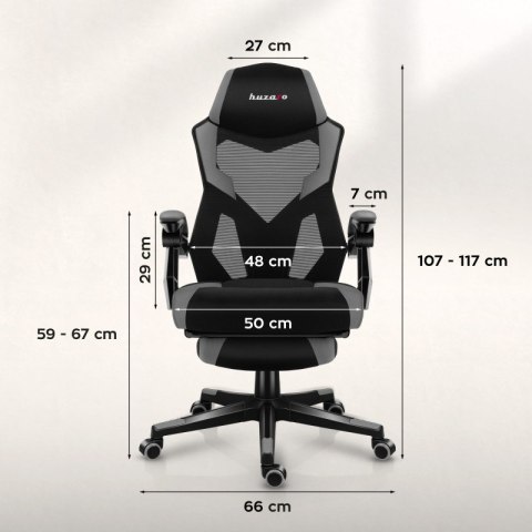 Fotel gamingowy Combat 3.1 Grey