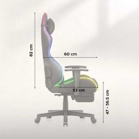 Fotel gamingowy Force 5.7 RGB Black