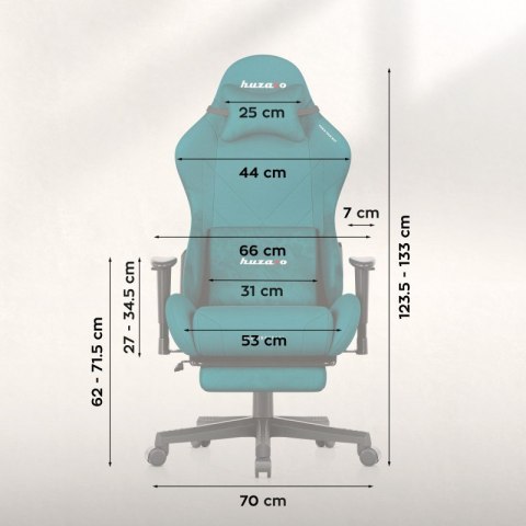 Fotel gamingowy Force 5.7 Teal