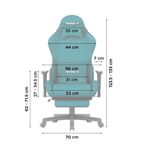 Fotel gamingowy Force 5.7 Teal