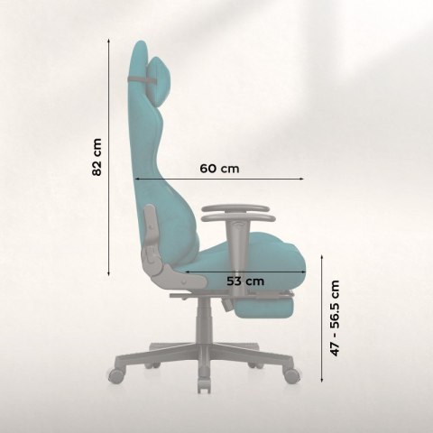 Fotel gamingowy Force 5.7 Teal