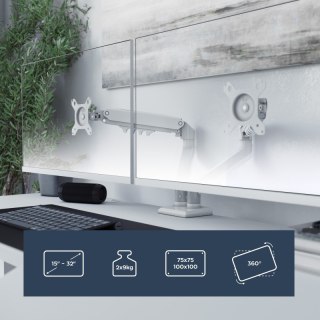 Uchwyt na dwa monitory Flow 4.0