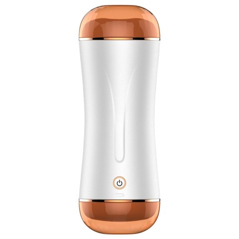 Dwustronny masturbator wibrujący interaktywny B Series Fox USB