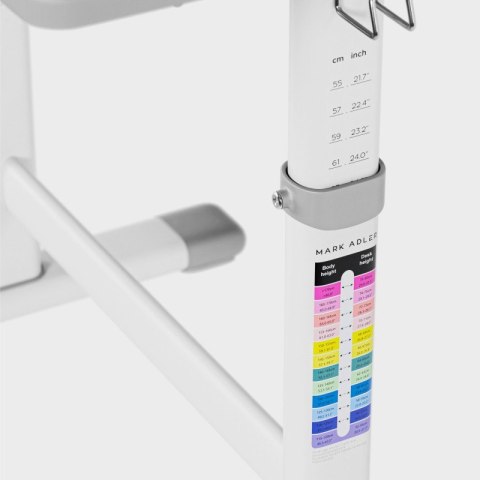 Biurko dziecięce regulowane Study 3.0 Grey 66 cm