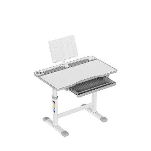Biurko dziecięce regulowane Study 3.0 Grey 66 cm
