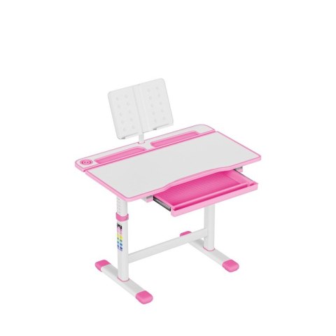 Biurko dziecięce regulowane Study 3.0 Pink 66 cm