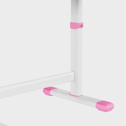 Biurko dziecięce regulowane Study 3.0 Pink 66 cm