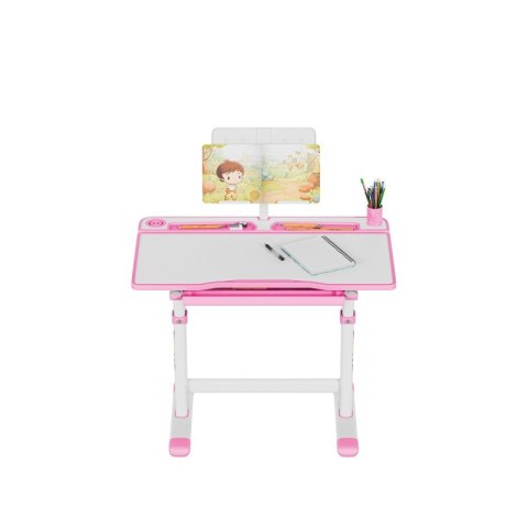Biurko dziecięce regulowane Study 3.0 Pink 66 cm
