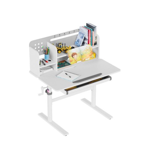 Biurko dziecięce regulowane Study 5.0 Grey 90 cm