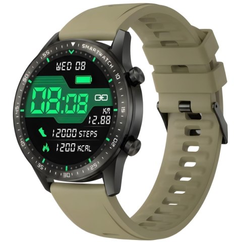 Gravity Smartwatch Gravity Czarny 2 Paski GT10-2