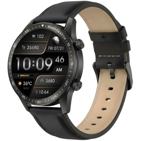 Gravity Smartwatch Gravity Czarny 2 Paski GT10-2