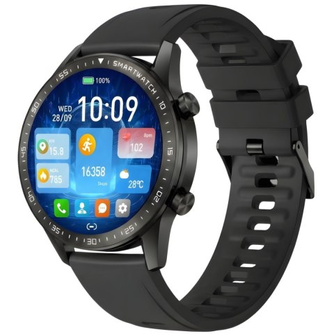 Gravity Smartwatch Gravity Czarny 2 Paski GT10-3