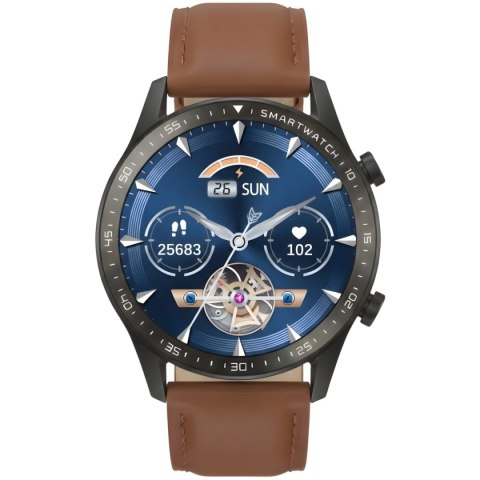 Gravity Smartwatch Gravity Czarny 2 Paski GT10-4