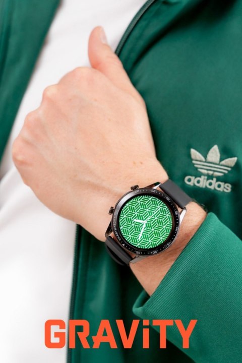 Gravity Smartwatch Gravity Czarny 2 Paski GT10-4