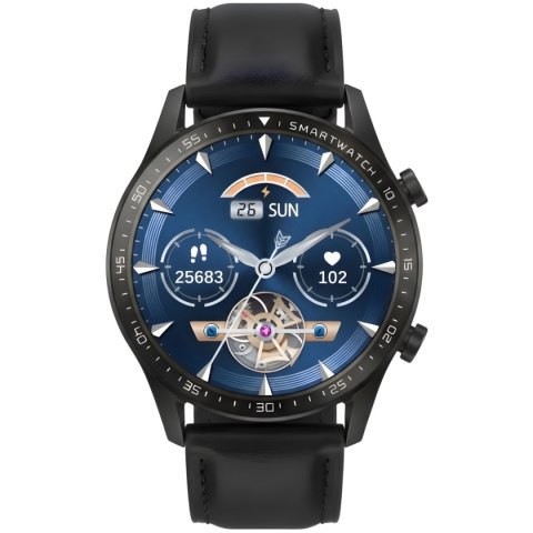 Gravity Smartwatch Gravity Czarny 2 Paski GT10-5