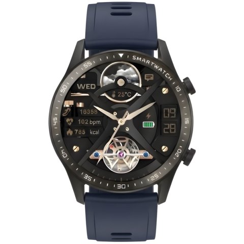 Gravity Smartwatch Gravity Czarny 2 Paski GT10-5