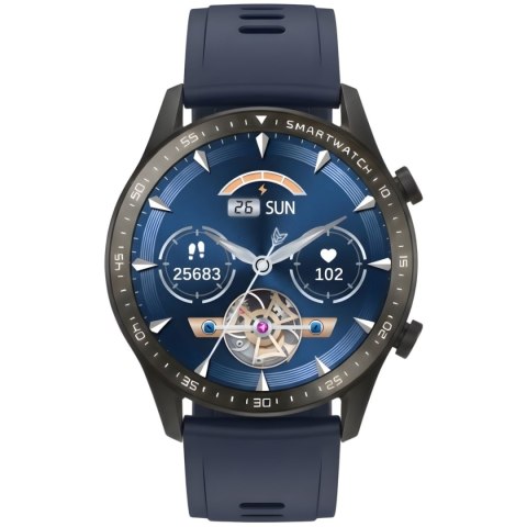 Gravity Smartwatch Gravity Czarny 2 Paski GT10-5