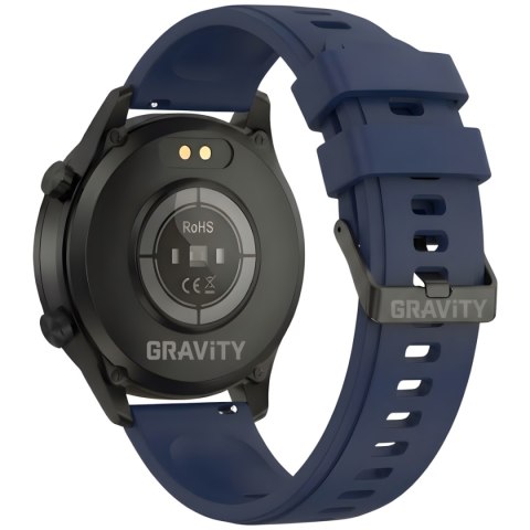 Gravity Smartwatch Gravity Czarny 2 Paski GT10-5