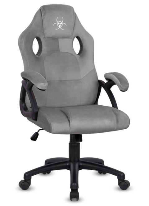 Lugano Fotel obrotowy do biurka CARRERA M ALCANTARA GREY NEW