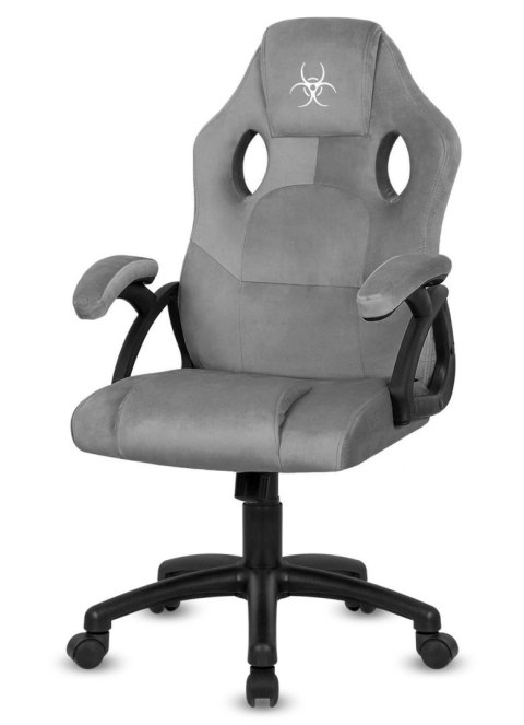Lugano Fotel obrotowy do biurka CARRERA M ALCANTARA GREY NEW