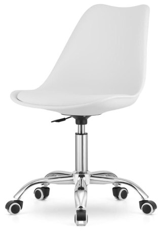 Lugano Krzesło obrotowe MONZA OFFICE WHITE PU II GATUNEK