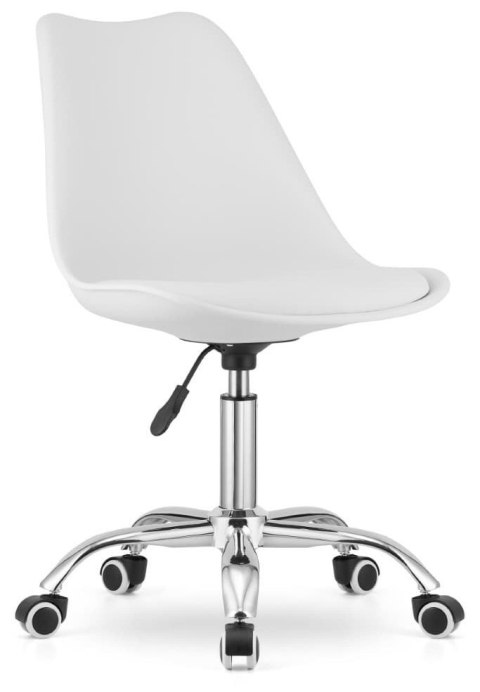 Lugano Krzesło obrotowe MONZA OFFICE WHITE PU II GATUNEK