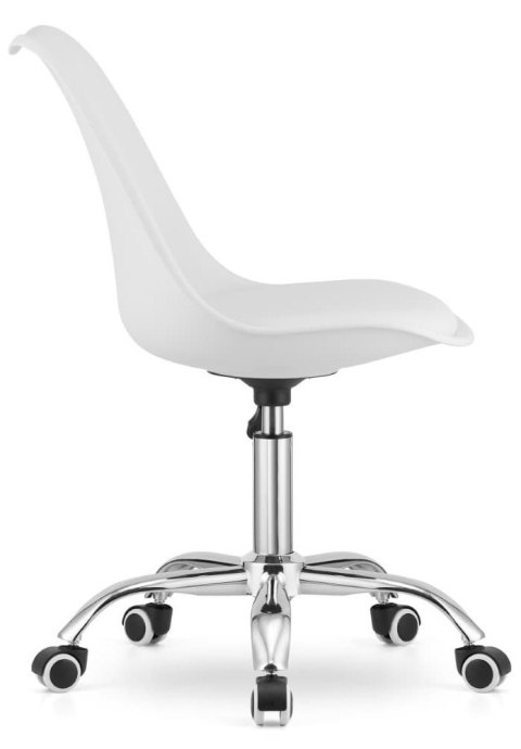 Lugano Krzesło obrotowe MONZA OFFICE WHITE PU II GATUNEK