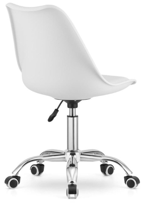 Lugano Krzesło obrotowe MONZA OFFICE WHITE PU II GATUNEK