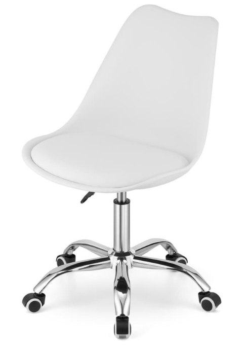 Lugano Krzesło obrotowe MONZA OFFICE WHITE PU II GATUNEK