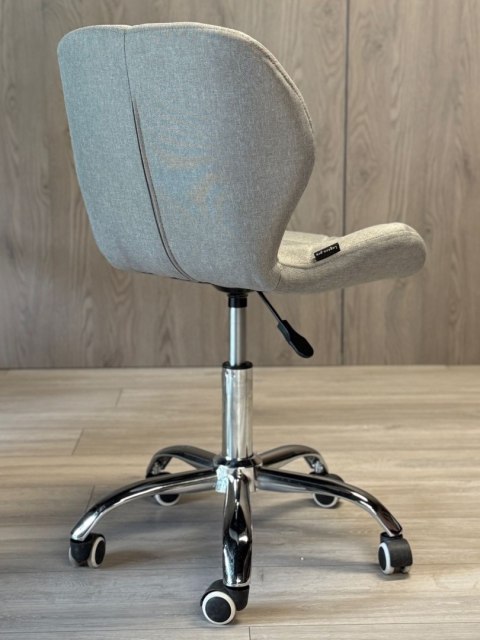 Lugano Krzesło obrotowe VASTO OFFICE FABRIC GREY GOLD