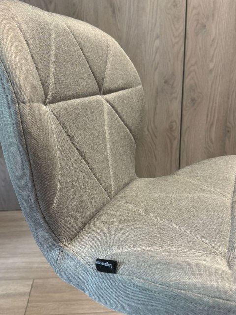 Lugano Krzesło obrotowe VASTO OFFICE FABRIC GREY GOLD