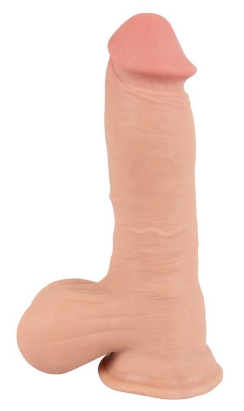 Dildo realistyczne Nature Skin z ruchomą skórą 19,9 cm TPE